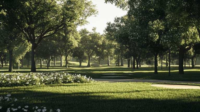 Photo d'un parc